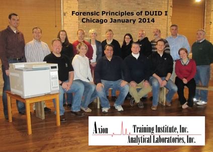 Forensic Principles of DUID I Group Photo