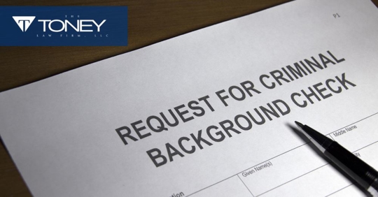 criminal background check request form